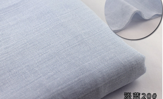 Double infantile enceinte Gauze Fabric Full Combed Cotton 40s 110GSM d'habillement