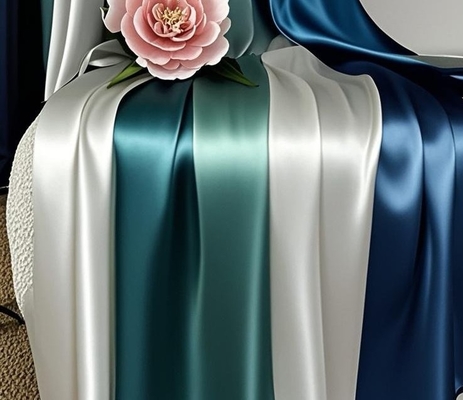 94% polyester en tissu étirant 6% spandex pour chemise haut élégant chemise haut, camisoles, sous-vêtements inspirés Tunics aide à l' étirement