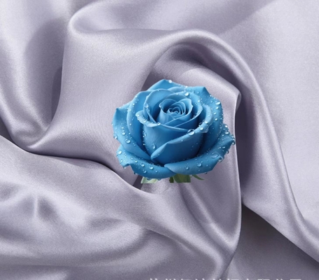 Satin à double face, imitation de soie 97% polyester 3% spandex satin polyester 190gm chemises de soirée chemises et foulards