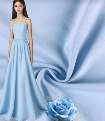74% polyester 26% T800 210gsm Robe de soirée Vêtements de soirée