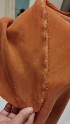 Fibre de cellulose régénérée 100% Cupro 113gsm Tissu tissé Cupro Vs Viscose