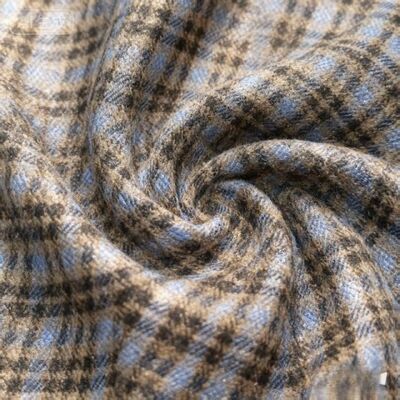 30% Rayonne 70% Polyester 280gsm 280gsm Toucher Lisse et Ferme Excellent Draper Check Tissu de Blazer