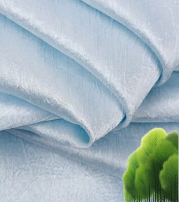 110GSM Tissu satiné à crêpes - Polyester léger, comme la soie, avec une texture à crêpes pour des robes élégantes