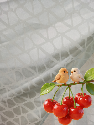 Tissu de costume jacquard en mélange d'acétate de luxe à 50 % de 225 g/m² – Élégance d'aspect soie pour la mode féminine contemporaine