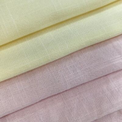 220 GSM Tissu rayonné de lin résistant aux rides respirant pour chemises et chemises