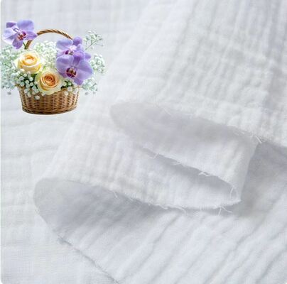100% coton 40S en double gaze (120GSM) naturellement doux, respirant, conçu pour une vie détendue.