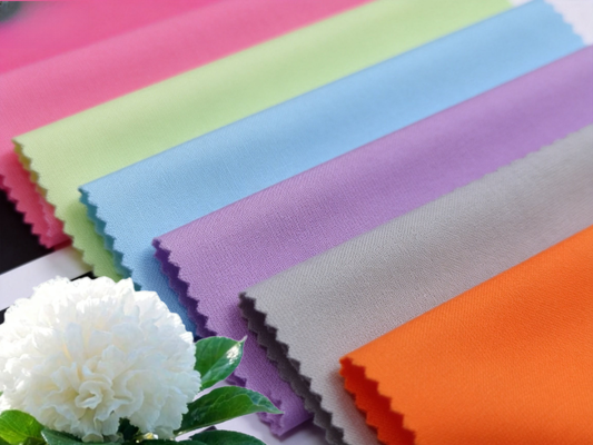 210gm Tissu tricoté à couche d'air lavé au sable avec une excellente récupération élastique et une résistance élevée aux rides
