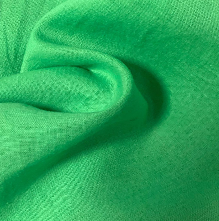 Coton vert naturel confortable Gauze Fabric For Clothing de 32S Gauze Fabric 120gsm