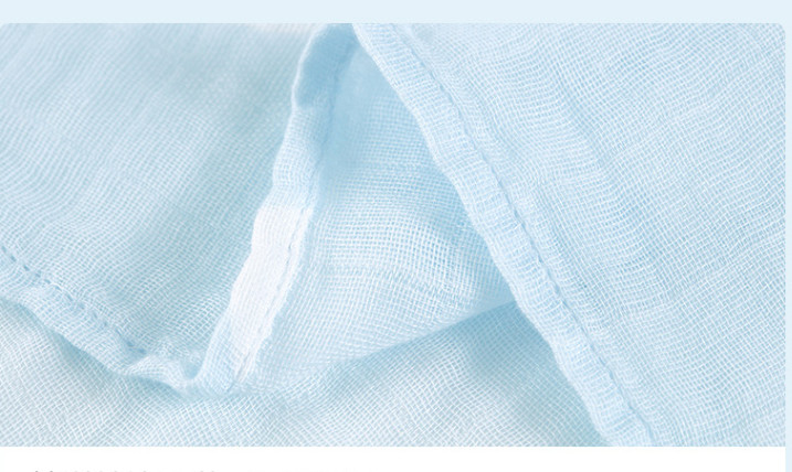 stabilité de couleur forte modale bleue tissée par coffre-fort de Gauze Towels 100% du bébé 30S