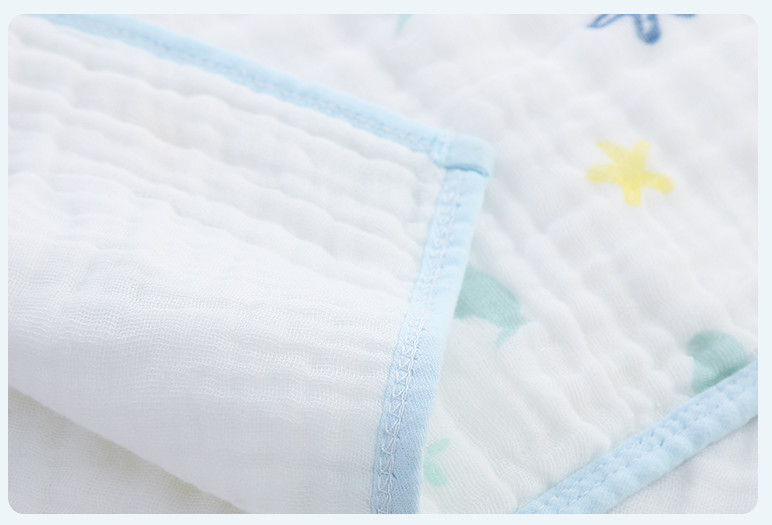 Coton pur des nourrissons 40S charge statique de Gauze Fabric For Newborn Clothes de 4 couches anti