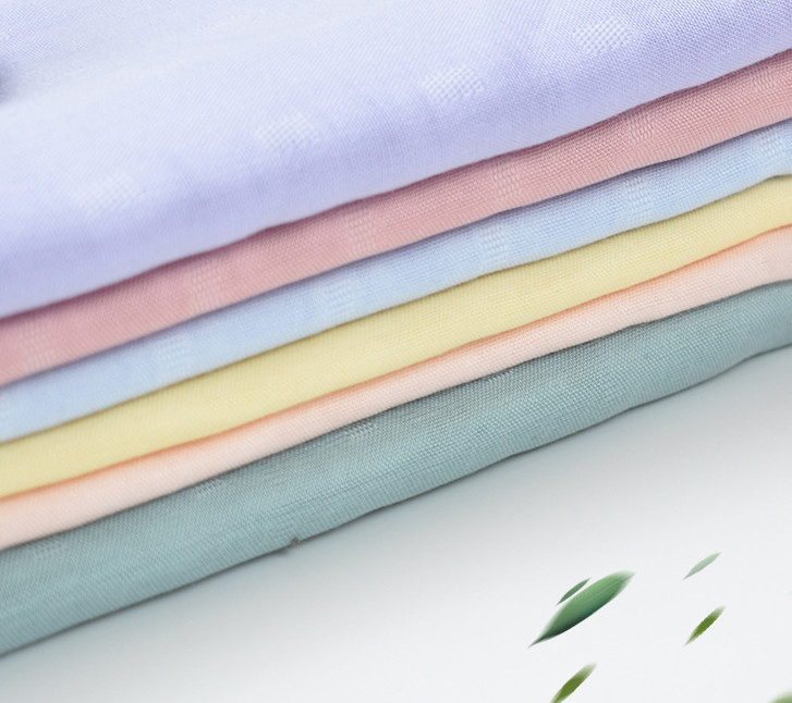 Couche-culotte assortie Gauze Fabric de nourrissons du tissu de coton de jacquard du modèle 40S 150gsm