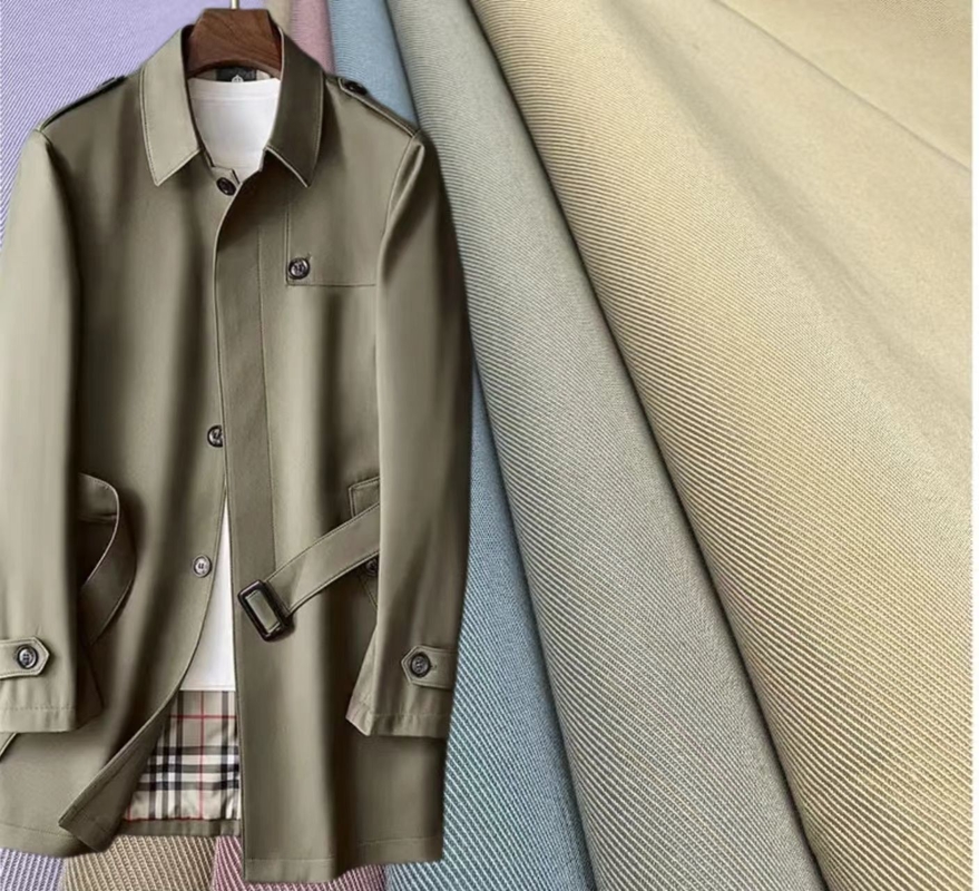 76% coton / 24% polyester 220 g/m2 Vêtements de rue Mode urbaine Parkas Vêtements de campagne Vêtements isolants Tissu