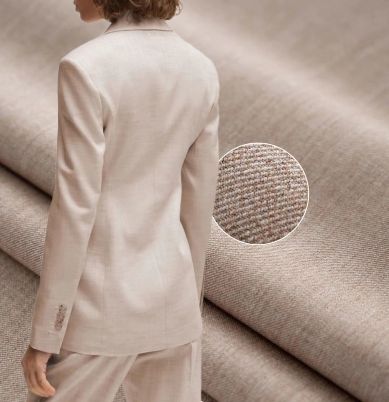 66% de polyester 30% de rayon 4% de spandex Matériau d'affaires Uniforme Vêtement Pantalons et jupes Costumes de voyage Tissu
