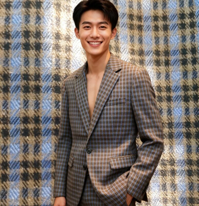 30% Rayonne 70% Polyester 280gsm 280gsm Toucher Lisse et Ferme Excellent Draper Check Tissu de Blazer