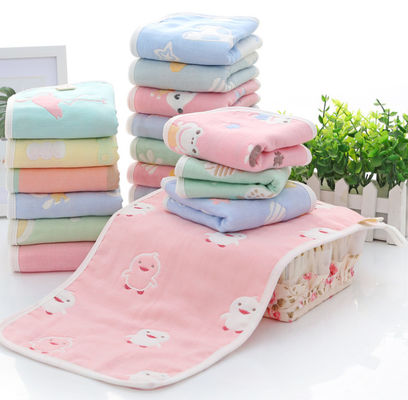 Tissu de coton vif de jacquard de modèle deux couches de stabilité élevée confortable